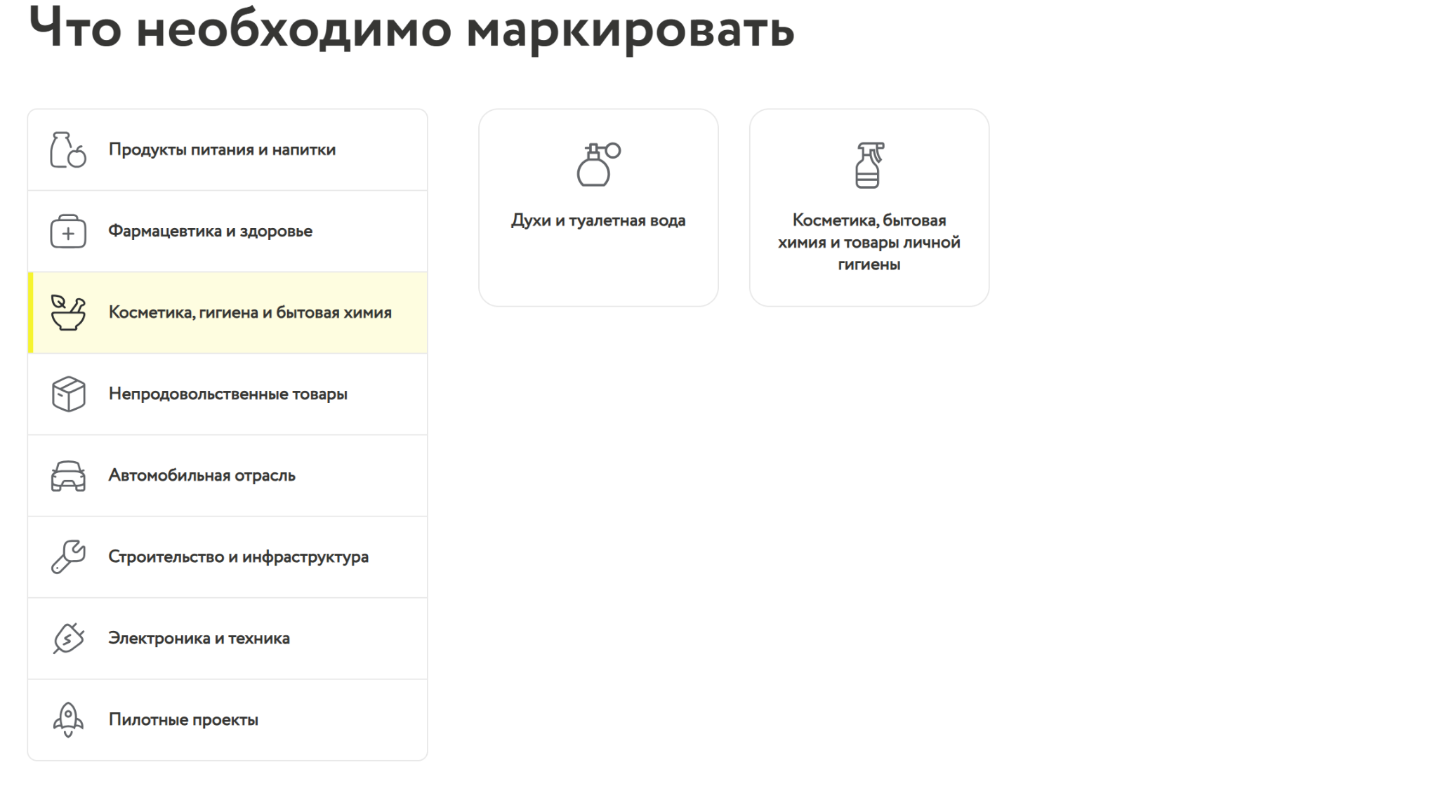 обязательна маркировка