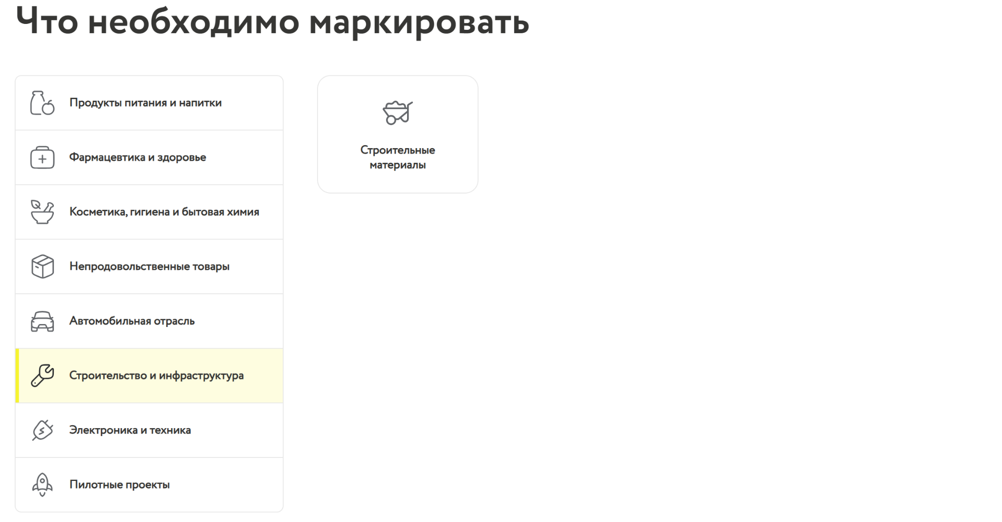 обязательна маркировка