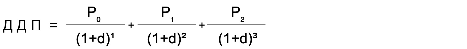 Дисконтированный денежный поток