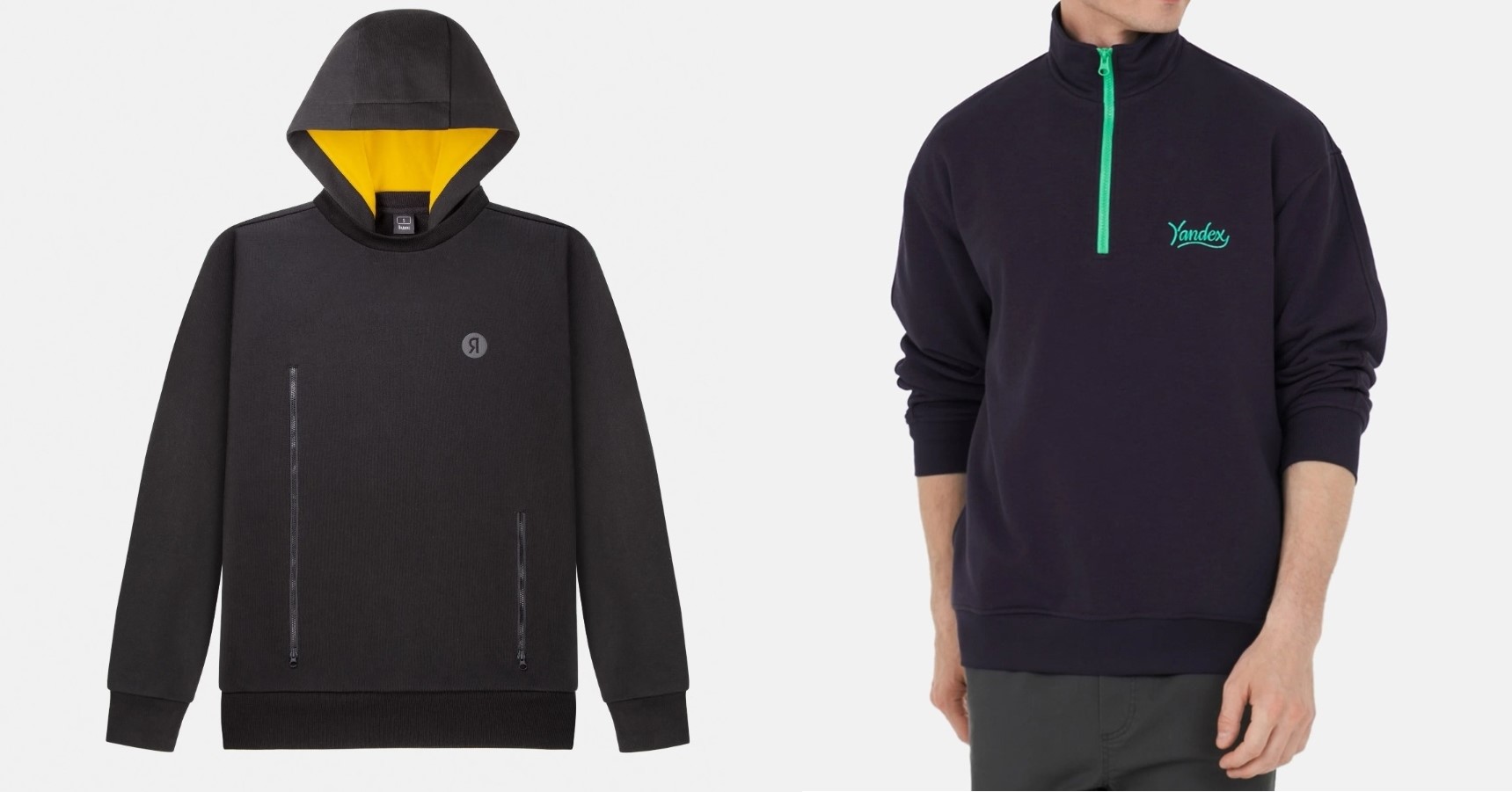 Толстовки — мерч Яндекса. Источник: Я.Маркет
